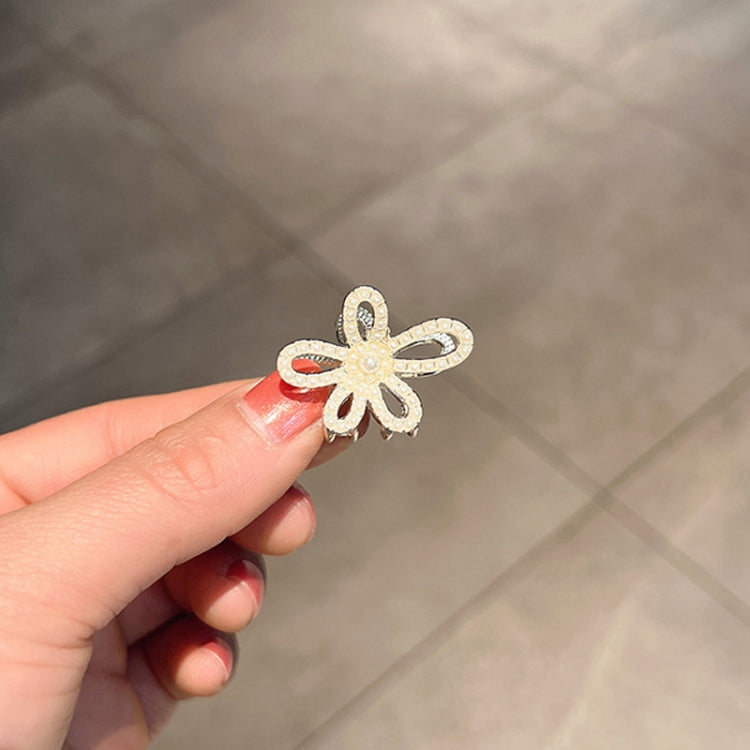10pcs LD358 Flower Pearl Mini Hairpin Girl Bangs Hair Ornaments