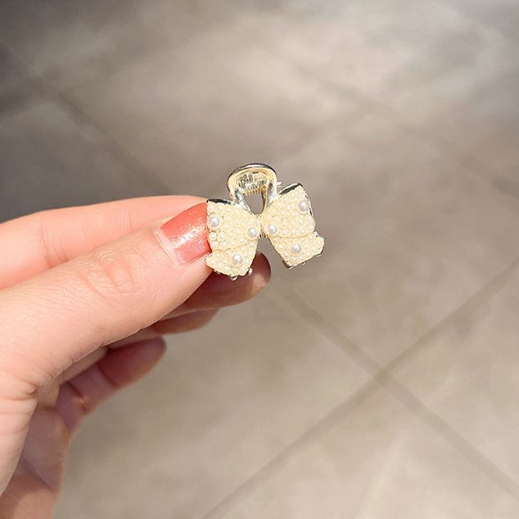 10pcs LD358 Bow Pearl Mini Hairpin Girl Bangs Hair Ornaments