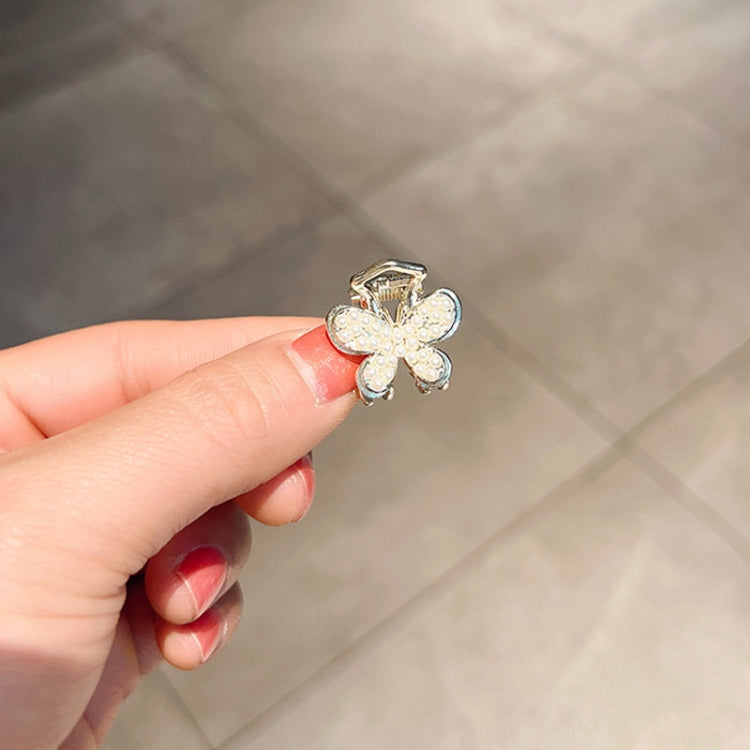 10pcs LD358 Butterfly Pearl Mini Hairpin Girl Bangs Hair Ornaments