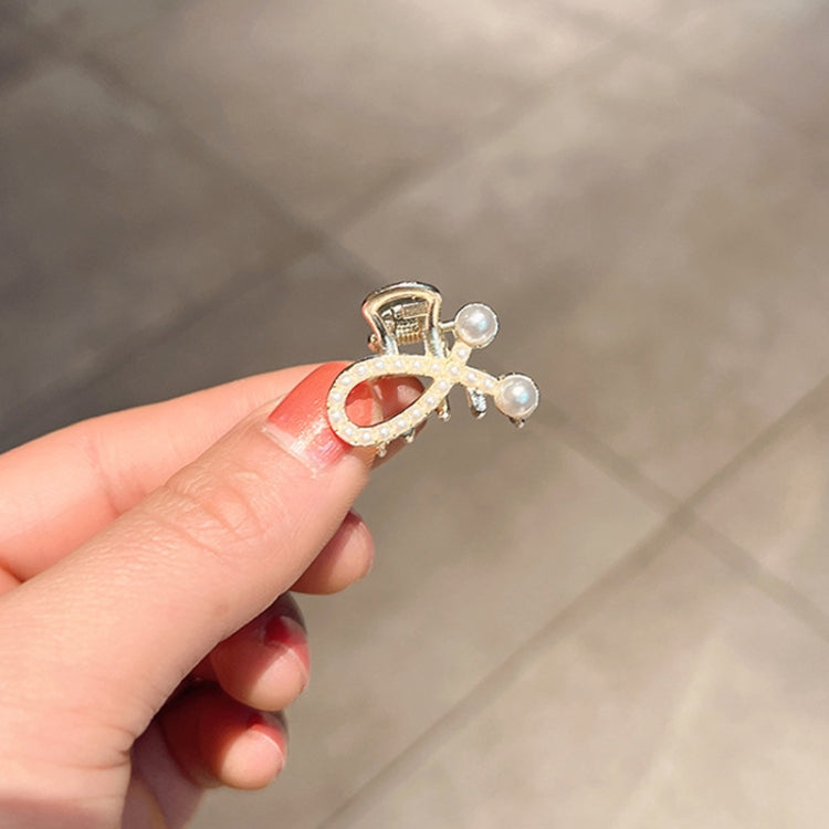 10pcs LD358 Pearl Cross Pearl Mini Hairpin Girl Bangs Hair Ornaments
