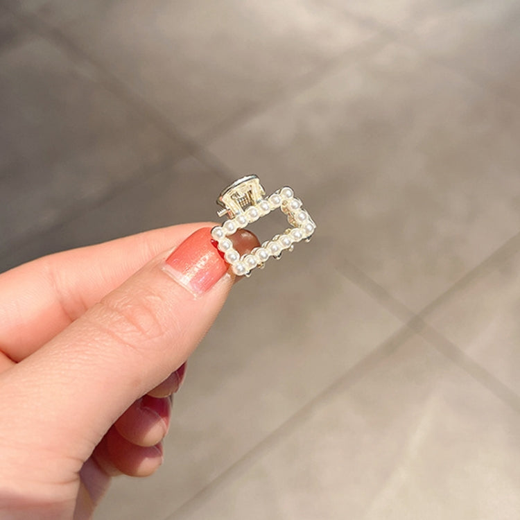 10pcs LD358 Small Square Pearl Mini Hairpin Girl Bangs Hair Ornaments