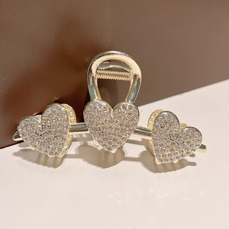 3pcs Hair Scrunchies Back Of The Head Headpiece, Styles: LD261 3 Peach Heart Diamond