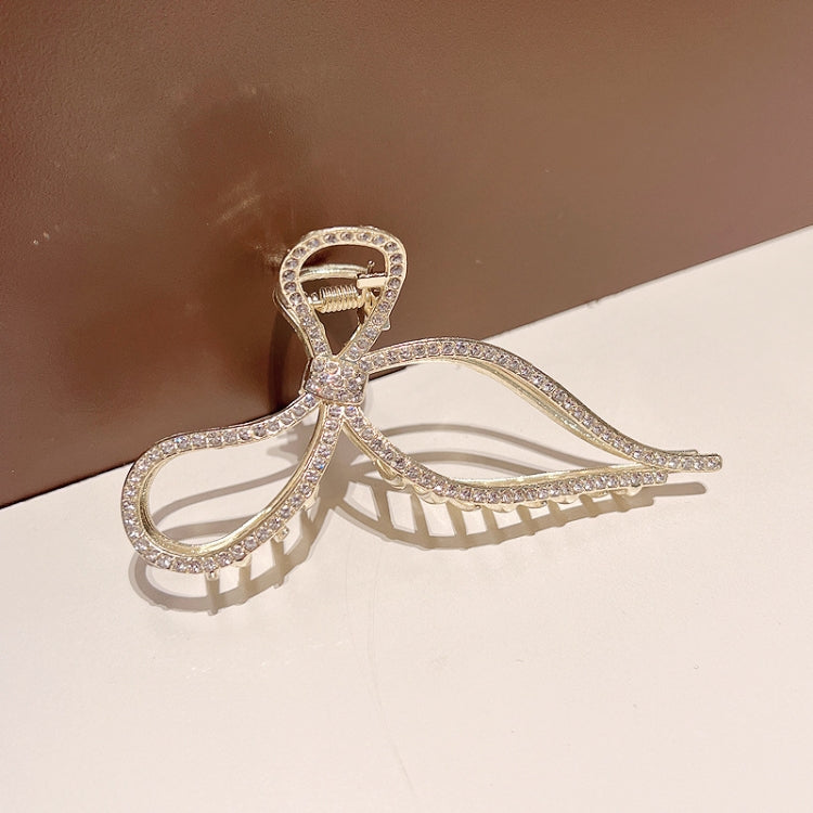 3pcs Hair Scrunchies Back Of The Head Headpiece, Styles: LD401 Single Layer Bow Diamond