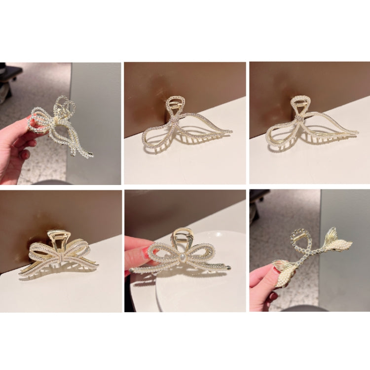 3pcs Hair Scrunchies Back Of The Head Headpiece, Styles: LD287 Bow Ribbon