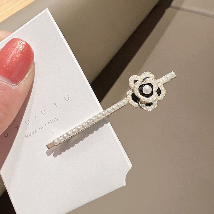 10pcs Rhinestone Fashion Hair Clips Women Bangs Headwear, Styles: 293 Mountain Camellia Flower