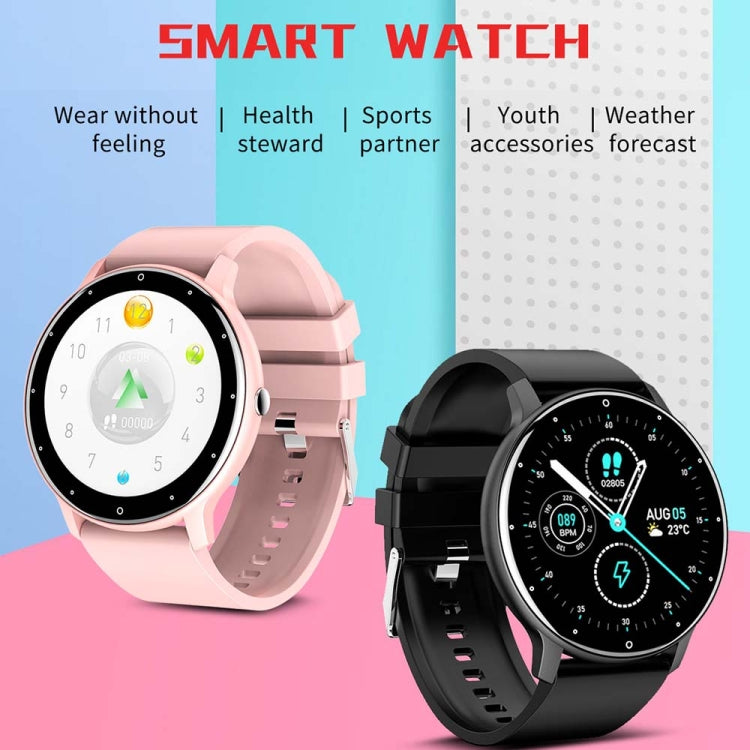 BW0223 Heart Rate/Blood Oxygen/Blood Pressure Monitoring Bluetooth Smart Calling Watch, Color: Mesh Blue