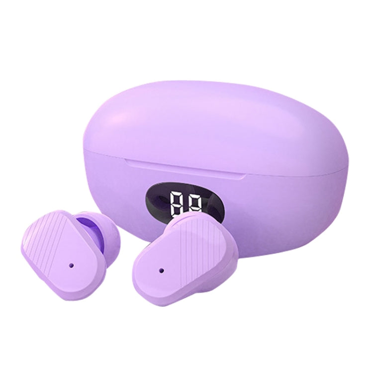 T2 LED Digital Display Magnetic Suction Mini Noise Reduction Wireless Bluetooth TWS Earphone