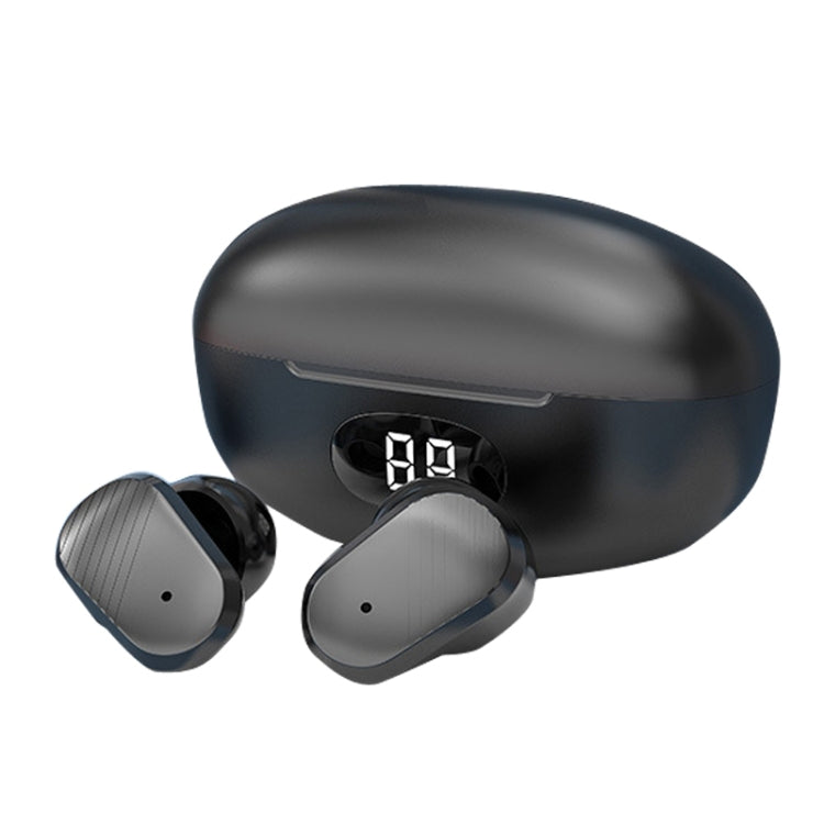 T2 LED Digital Display Magnetic Suction Mini Noise Reduction Wireless Bluetooth TWS Earphone