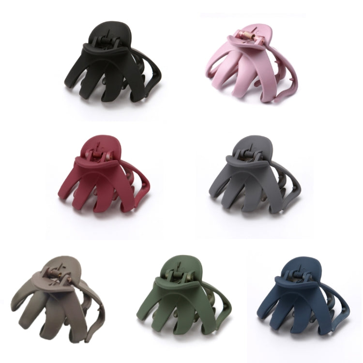 10pcs Frosted Ladies Coiffure Hair Grab Hair Clip