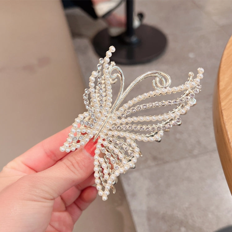 2pcs Butterfly Hair Clips Shark Back Of The Head Scrunchies