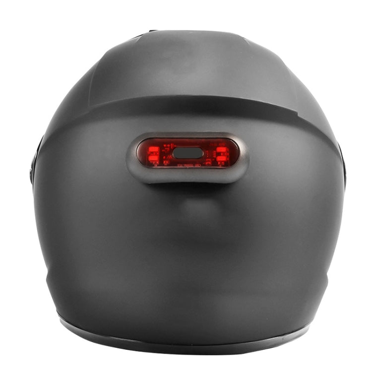 Motorbike Helmet Warning Light USB Rechargeable Waterproof Tail Light, Specification: 4 Beads B Model