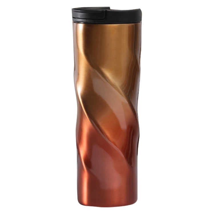 Stainless Steel Thread Insulation Cup Creative Alien Rotation Cup