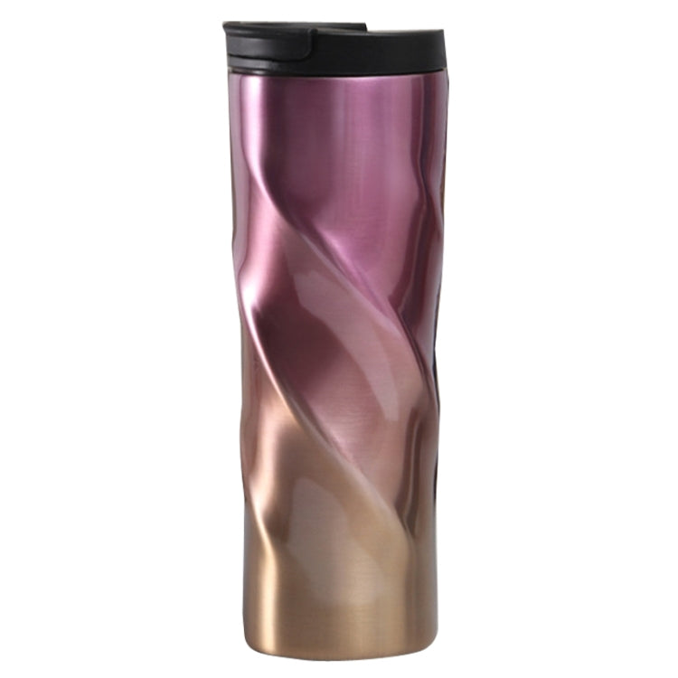 Stainless Steel Thread Insulation Cup Creative Alien Rotation Cup