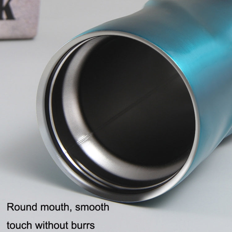 Stainless Steel Thread Insulation Cup Creative Alien Rotation Cup