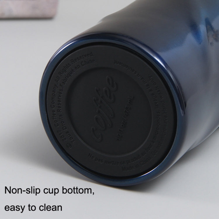 Stainless Steel Thread Insulation Cup Creative Alien Rotation Cup