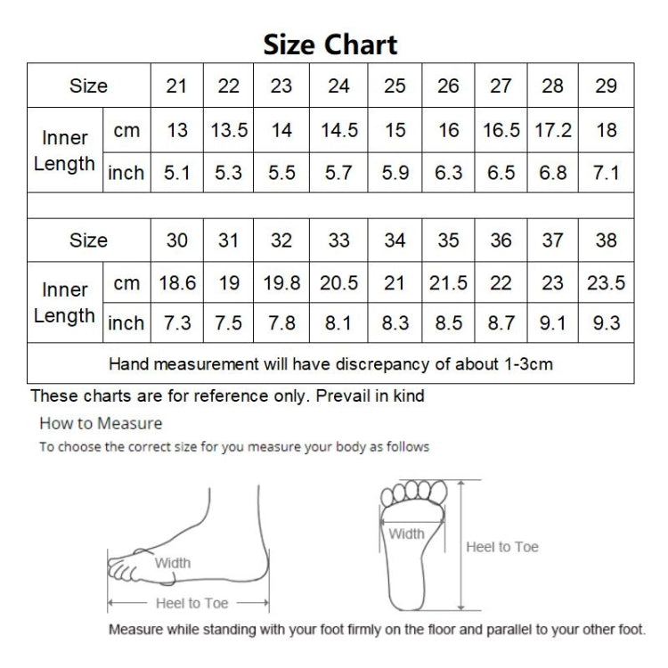 K3 Lightweight Anti-Skid Dance Bean Shoes Children Small Leather Shoes, Size: