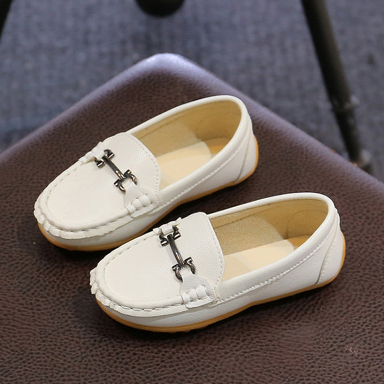 K3 Lightweight Anti-Skid Dance Bean Shoes Children Small Leather Shoes, Size: