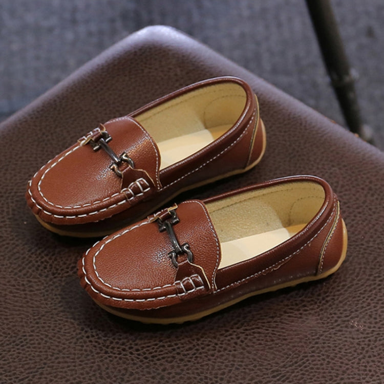 K3 Lightweight Anti-Skid Dance Bean Shoes Children Small Leather Shoes, Size: