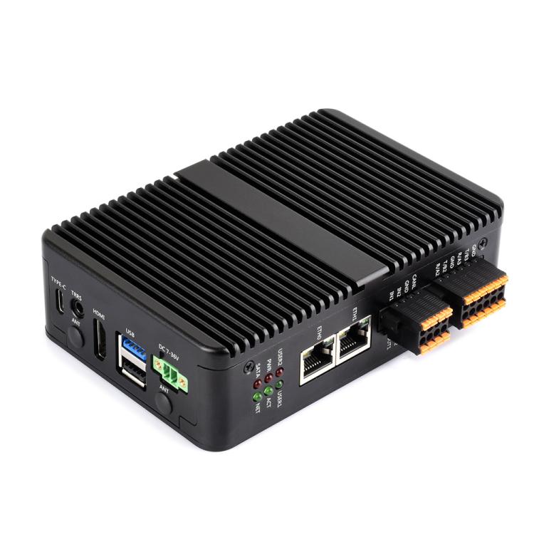 Waveshare Gigabit/2.5G Dual Ethernet Industrial Computer Based On Raspberry Pi CM5 4 x RS485