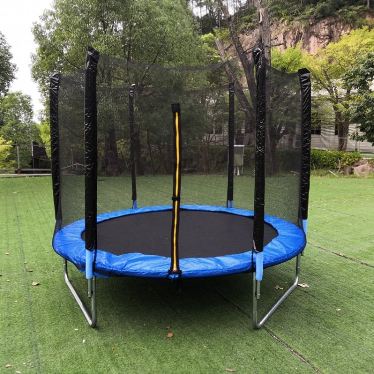 Outdoor Trampoline Protective Safety Net Sports Anti-fall Jump Pad,Size: 13 Feet-8 Poles-Diameter 3.96m