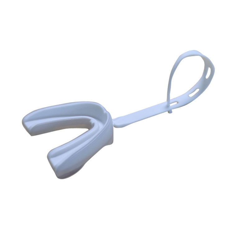 2pcs Mouthguard Braces Boxing Taekwondo Combat Protective Gear With Lanyard, Style: Transparent