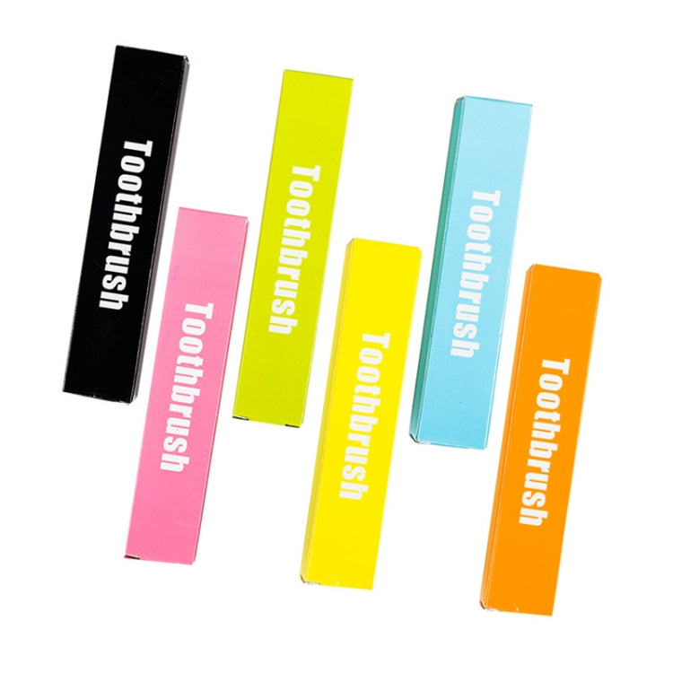 5 PCS/Set Portable Business Trip Folding Toothbrush Multi-color Super Soft Bristles Toothbrush