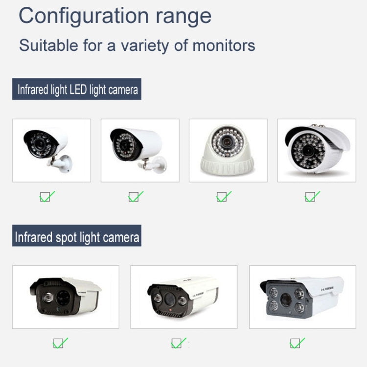 For Hikvision Security Camera 3pcs Aluminum Mounting Bracket(1212)