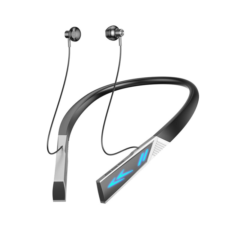 E68 Bluetooth V5.2 Earphones Magnetic Sport Neckband Wireless Headphones With Mic