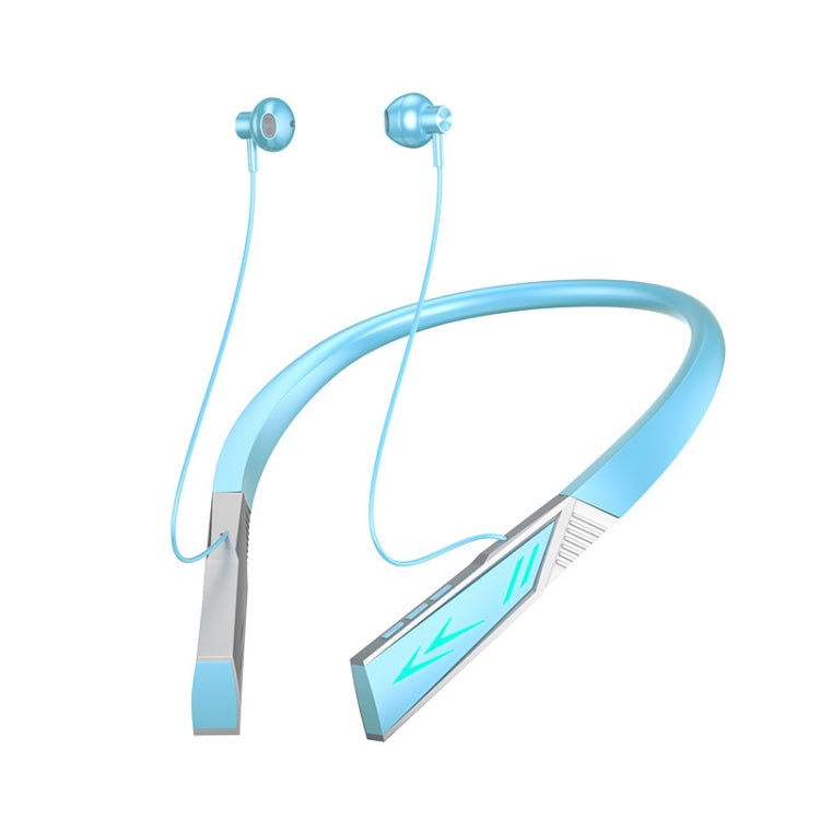 E68 Bluetooth V5.2 Earphones Magnetic Sport Neckband Wireless Headphones With Mic