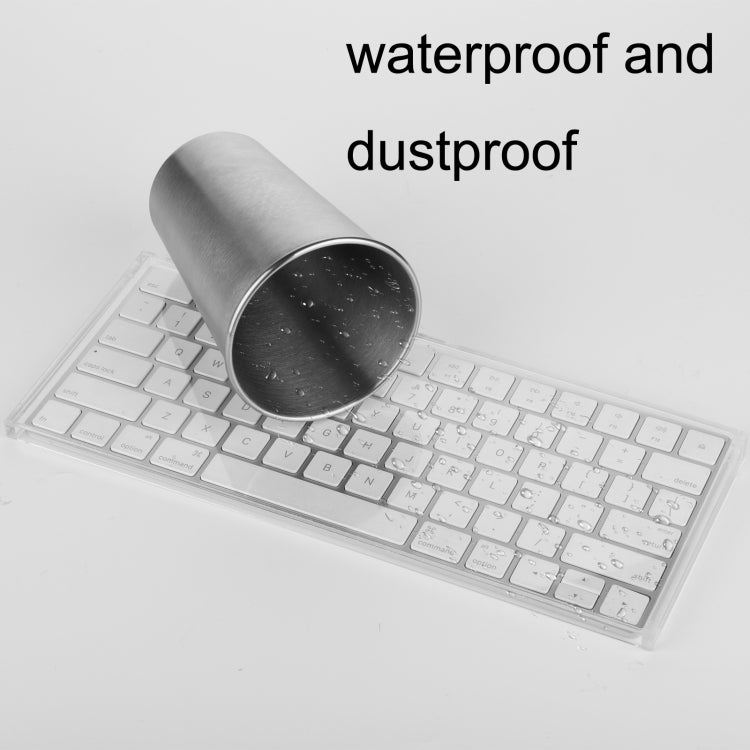 Keyboard Protective Sleeve Waterproof Dust Cover Is Suitable For Apple(Transparent)