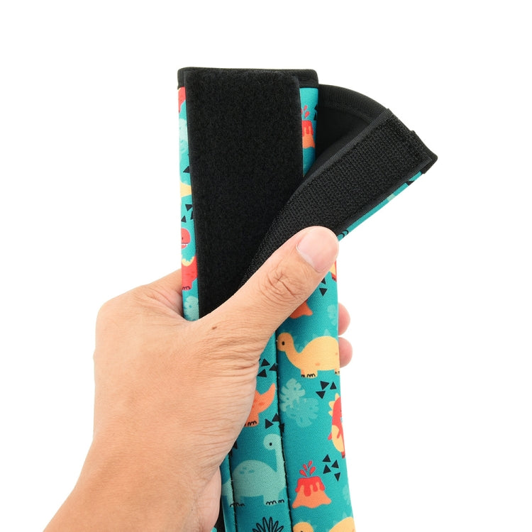 Car Seat Belt Shoulder Protective Cover Children Seat Belt Retainer, Color: Cyan