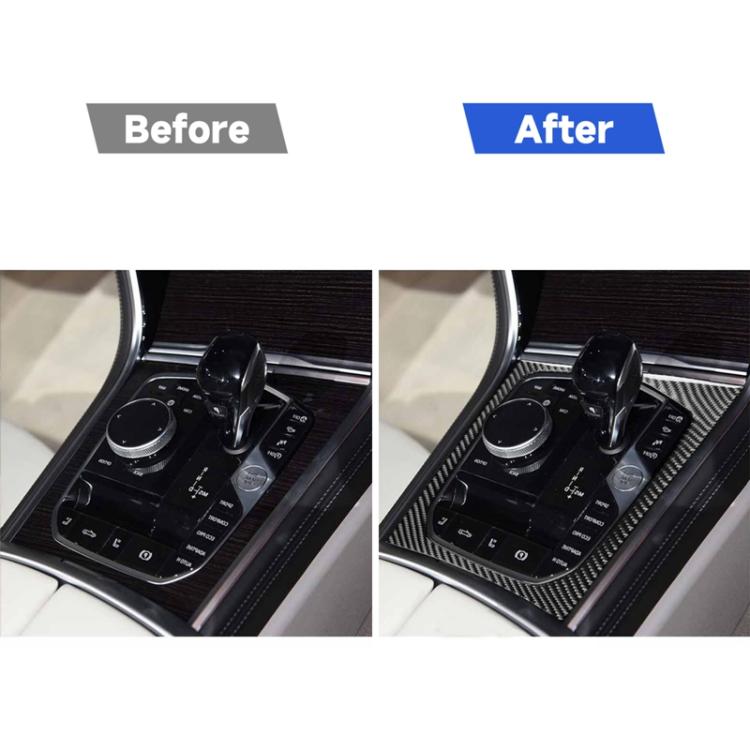 For 2019-2024 BMW 8 Series G14 Right-Hand Drive Central Control Shift Panel Frame Sticker