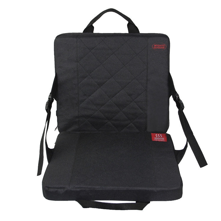 Outdoor Portable Camping Heated Foldable Cushion, Size: 33x38x4cm
