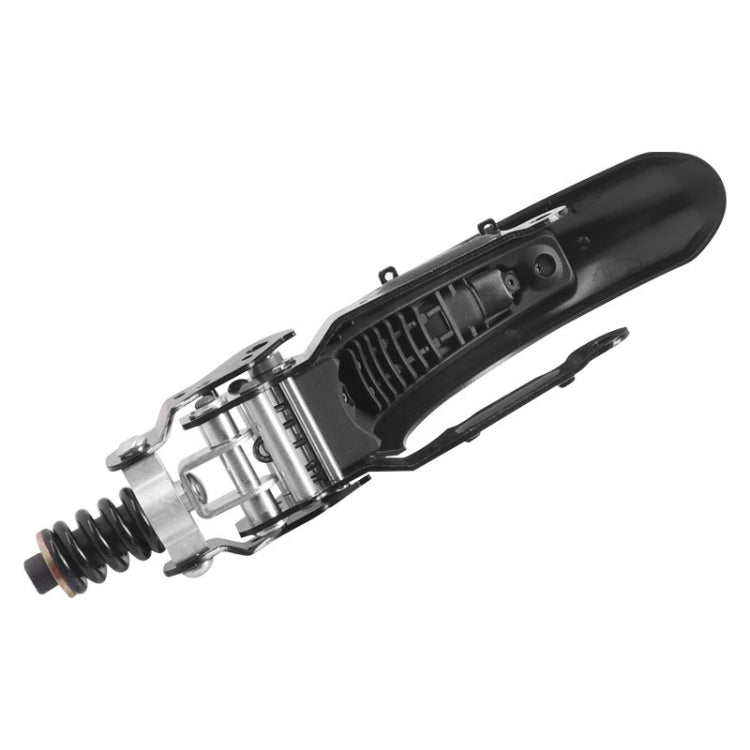 Rear Shock Absorber Rear Fender Reducer Assembly Kit for Ninebot ES1/ES2/ES3/ES4(Black)