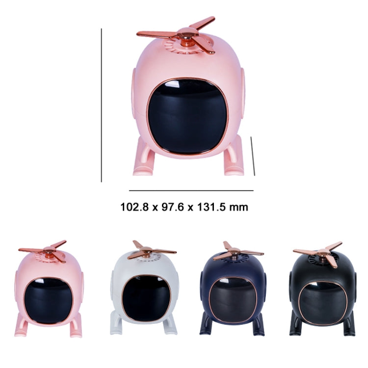 F23 Aromatherapy Bluetooth Alarm Clock Stand Subwoofer Speaker(Random Color Delivery)