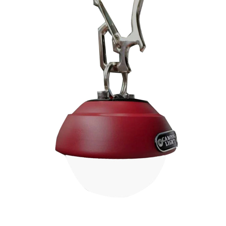 USB Outdoor Camp Lamp Multifunctional Atmosphere Emergency Night Light, Style: Strawberry (Red)