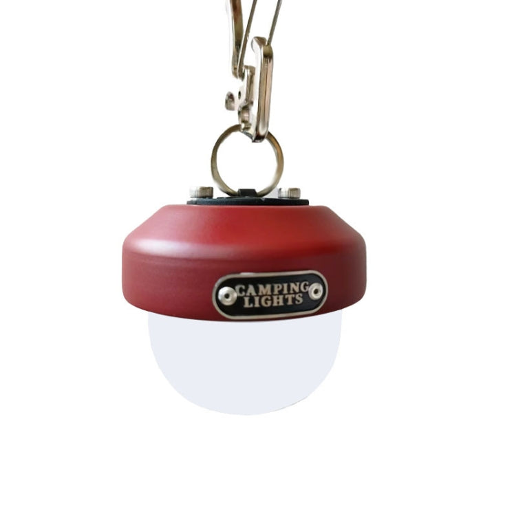 USB Outdoor Camp Lamp Multifunctional Atmosphere Emergency Night Light, Style: Pine Cone (Red)