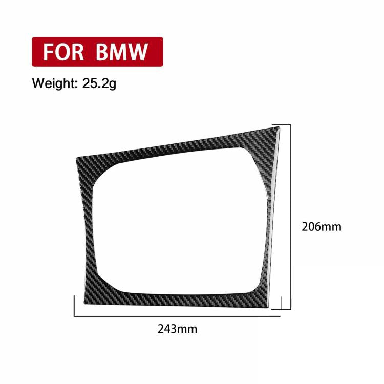 For 2019-2024 BMW 8 Series G14 Left-Hand Drive Central Control Shift Panel Frame Sticker