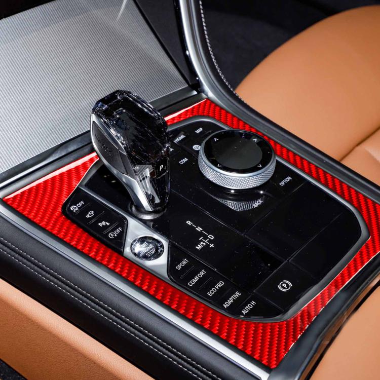 For 2019-2024 BMW 8 Series G14 Left-Hand Drive Central Control Shift Panel Frame Sticker