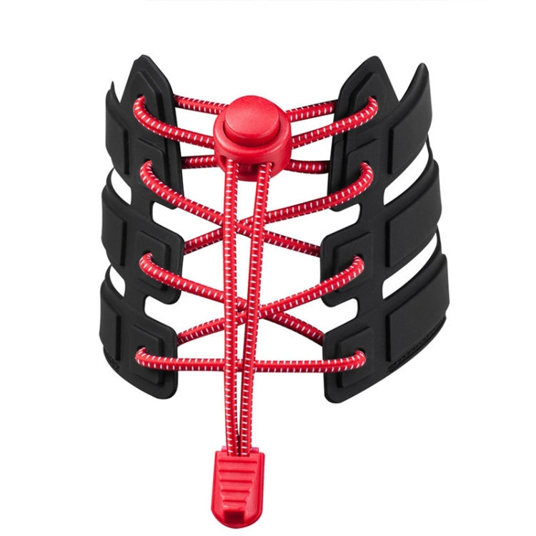 5pairs Spring Buckle Lazy Elastic Shoelaces For Adults And Children 110cm