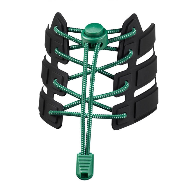 5pairs Spring Buckle Lazy Elastic Shoelaces For Adults And Children 110cm