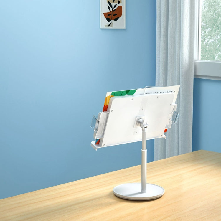 AP-4HB Desktop Non-slip Stable Tablet Reading Bracket(White)