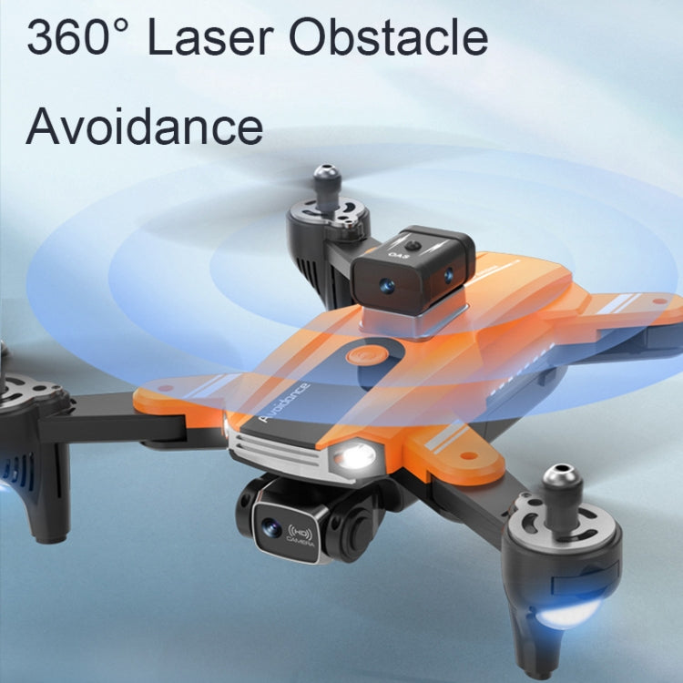 1080P HD Dual-Camera Intelligent Obstacle Avoidance Aerial Quadcopter, Spec: S8 (Black)