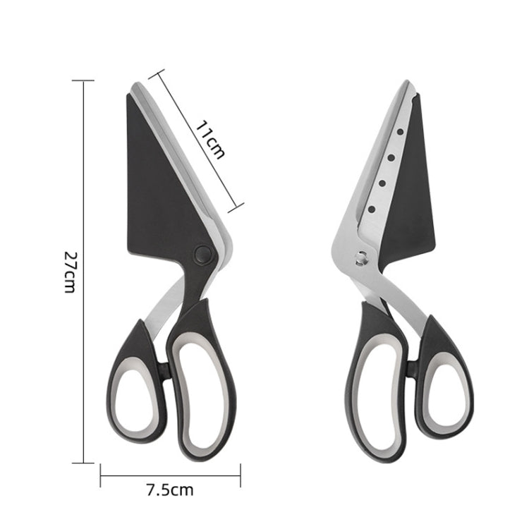 Removable Multi-Functional Stainless Steel PIZZA Scissors Shovel