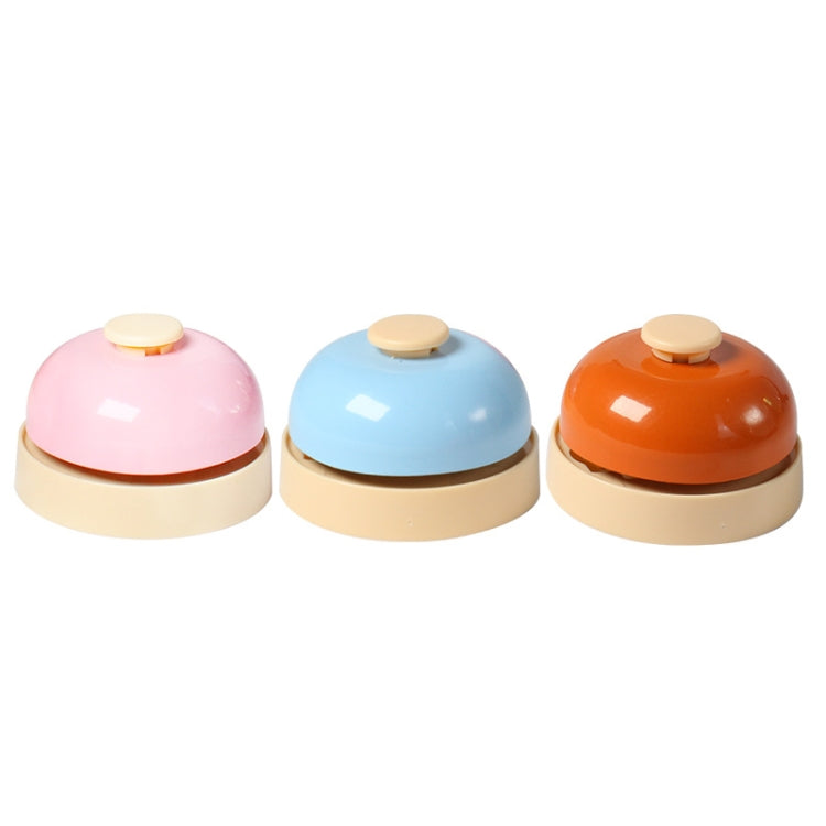 2pcs Pet Ringing Dog Barking Meal Training Device Sounds Sounding Ringing Puzzle Pet Toy(Pink)