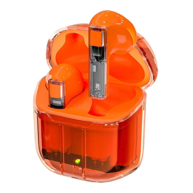 YX-06 Transparent Bluetooth Headset Wireless Dual Ear TWS5.0 Game Sports Headset