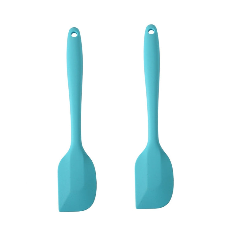 2pcs Large Integrated Silicone Scraper Chocolate Cream Mixing Knife