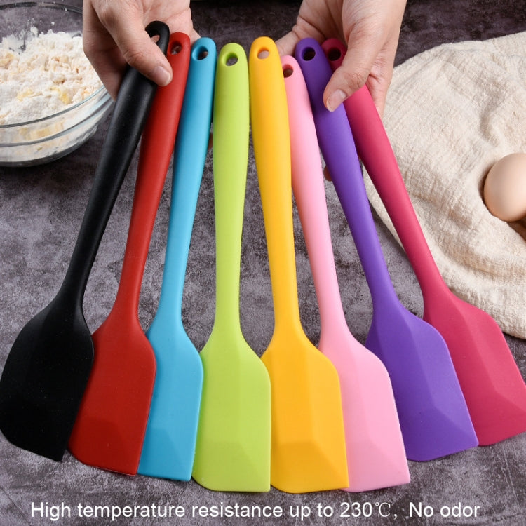 2pcs Large Integrated Silicone Scraper Chocolate Cream Mixing Knife