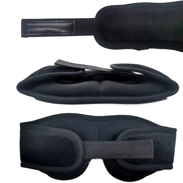 Bluetooth Eye Mask 3D Sleep Blackout Eye Shield Can Listen To Music & Answer Phone(Black)