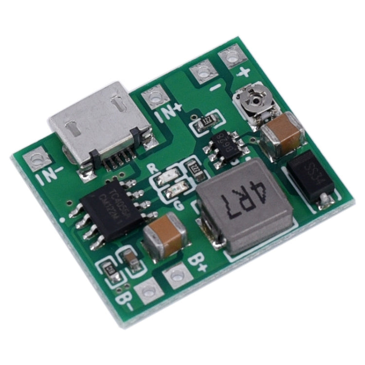 M-TY01 3pcs 3.7V 18650 Single Cell Lithium Battery Adjustable Boost Voltage Converter Module With Charging Circuit